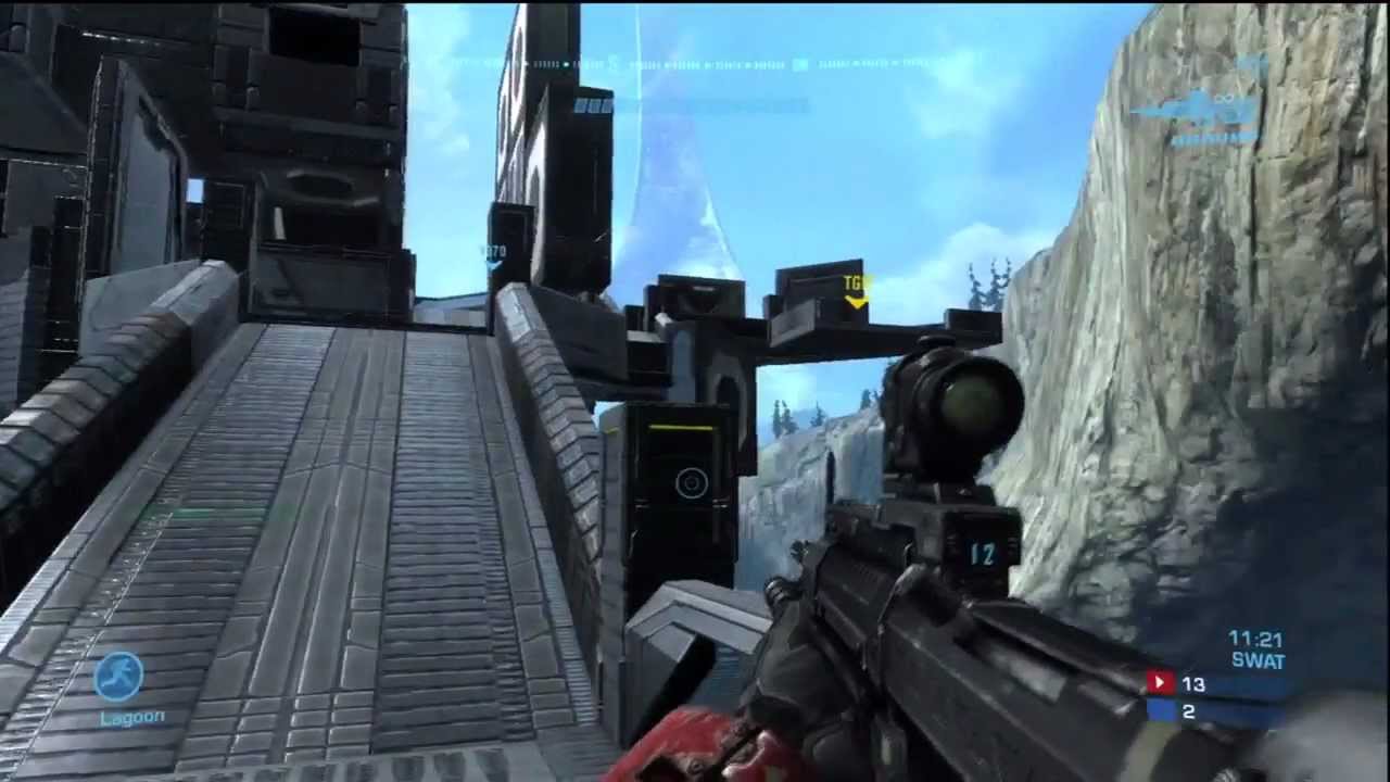 Online Dater - 30 kills w/ Running Riot - Halo Reach SWAT Gameplay on Uncaged