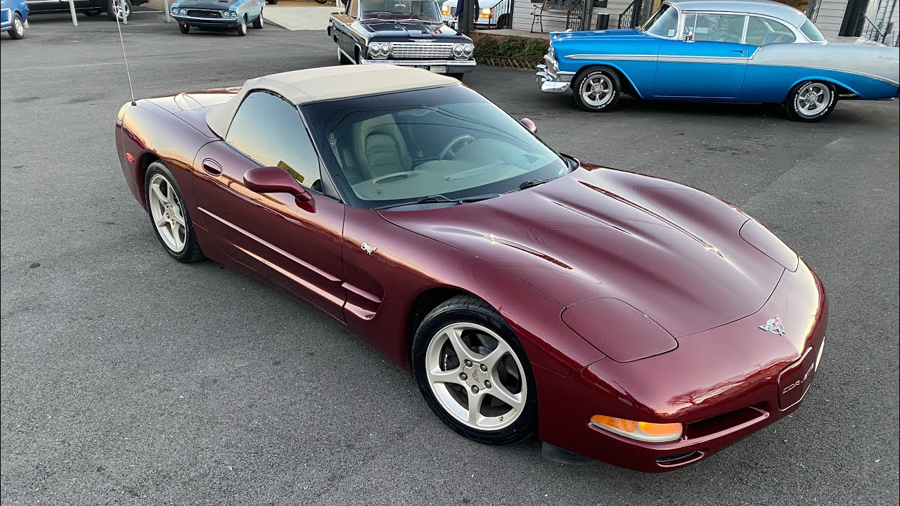 Test Drive Chevrolet Corvette 2003 50th Anniversary SOLD $13,900 Maple Motors #NC3