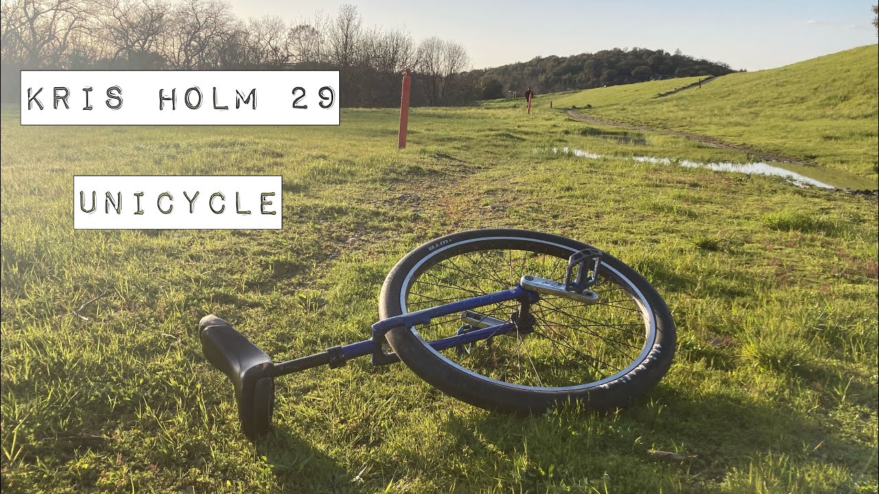 Kris Holm 29” unicycle RIDE and REVEIW (road setup)