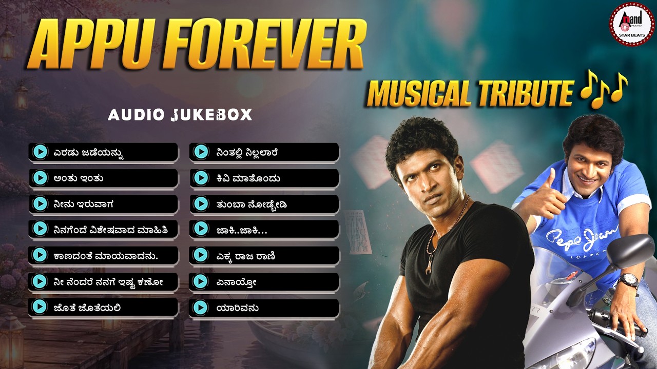 Appu Birthday Special ❤️ | Magical Tribute to Appu | Best of Puneeth Rajkumar Songs | Audio Jukebox