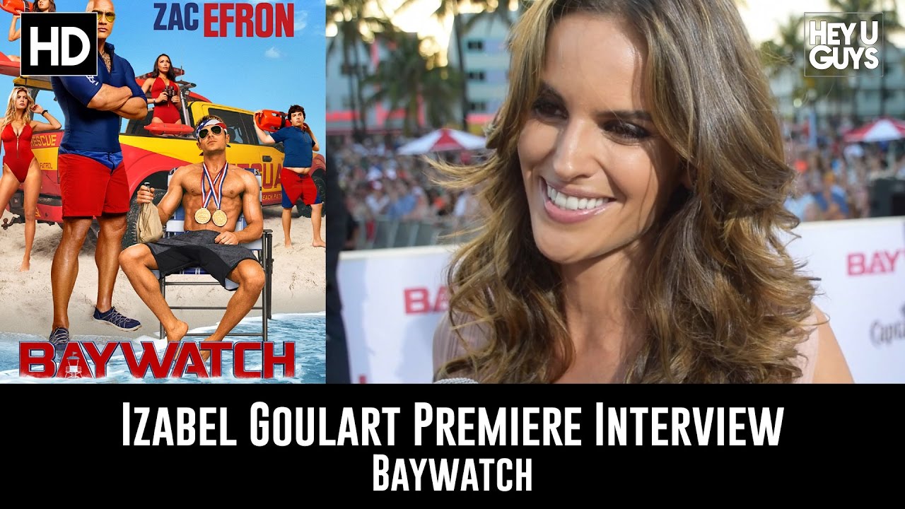 Izabel Goulart Interview - Baywatch Global Premiere