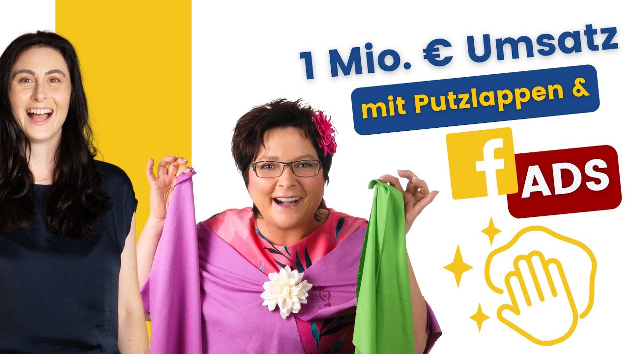 1 Million Umsatz mit Putzlappen und Facebook Ads - mit Ute Müller | How To Social Werbung Podcast