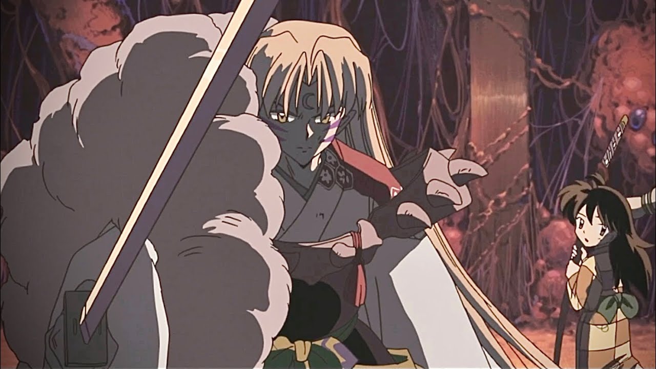 Sesshomaru Saves Rin - InuYasha: Movie 3 (English DUB) Swords of an Honorable Ruler