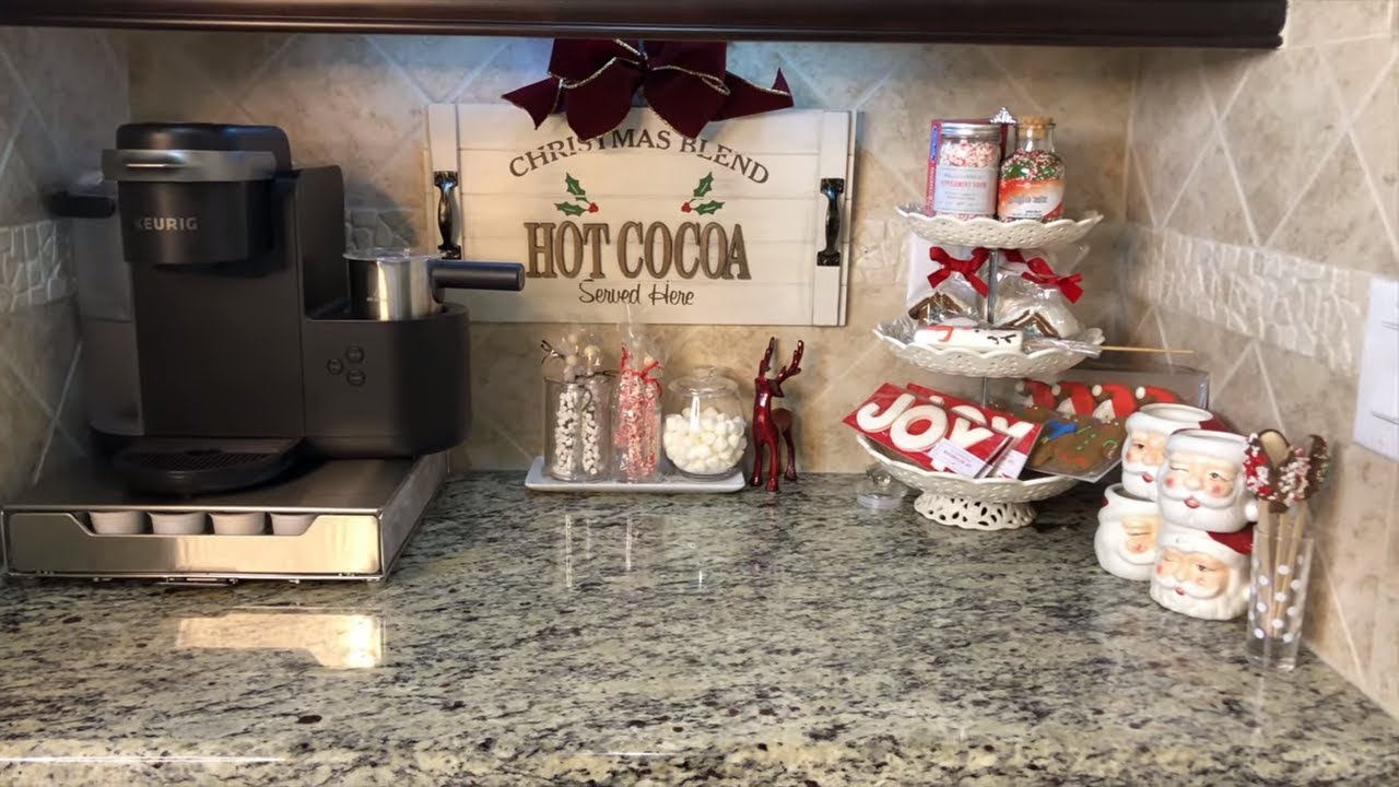 12 Days of Christmas | Day 3 | Hot Cocoa Station & Drink Recipe