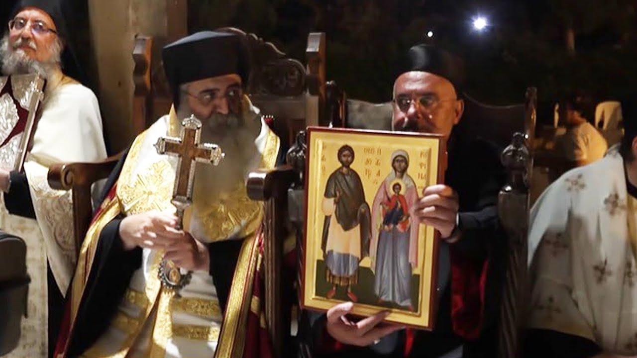 Met. Neophytos Explains the Presence of the Maronite Bishop