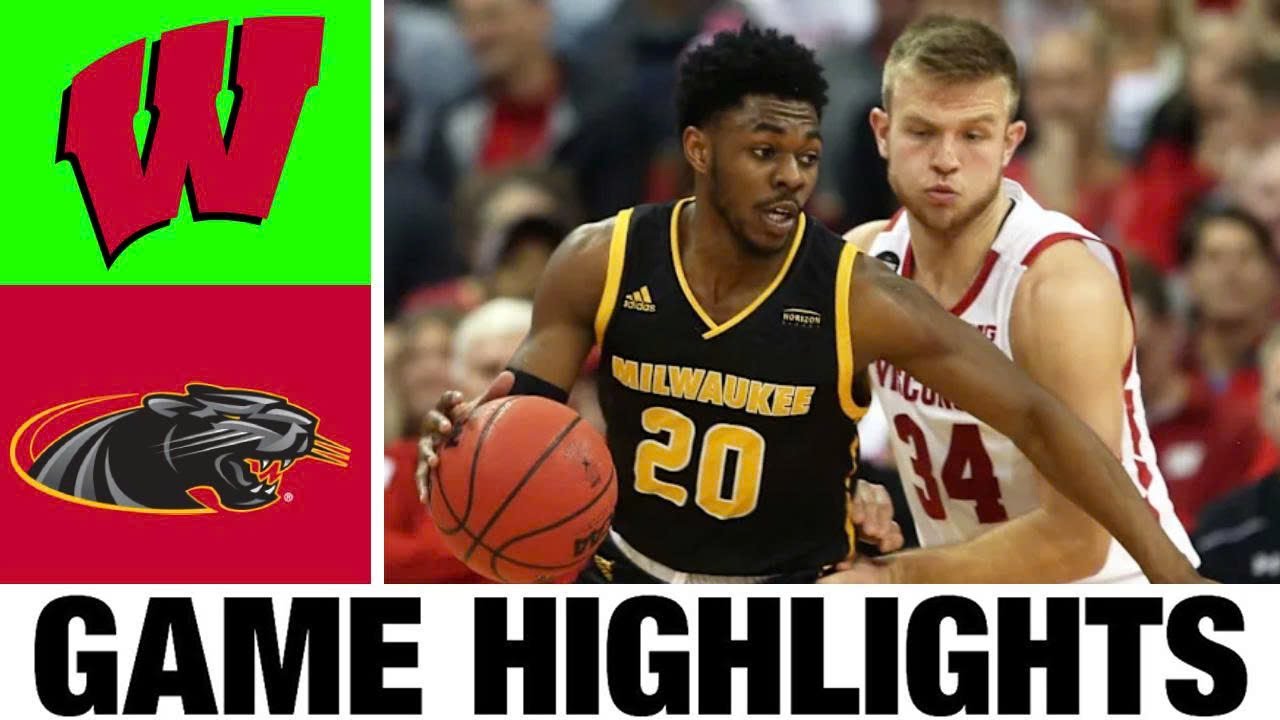 Wisconsin vs Milwaukee Highlights | Men's Basketball | College Basketball 2025