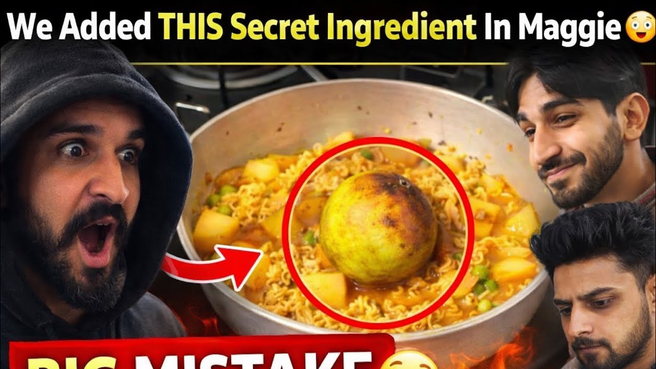 We Added THIS Secret Ingredient In Maggie 😳 (Big Mistake!)
