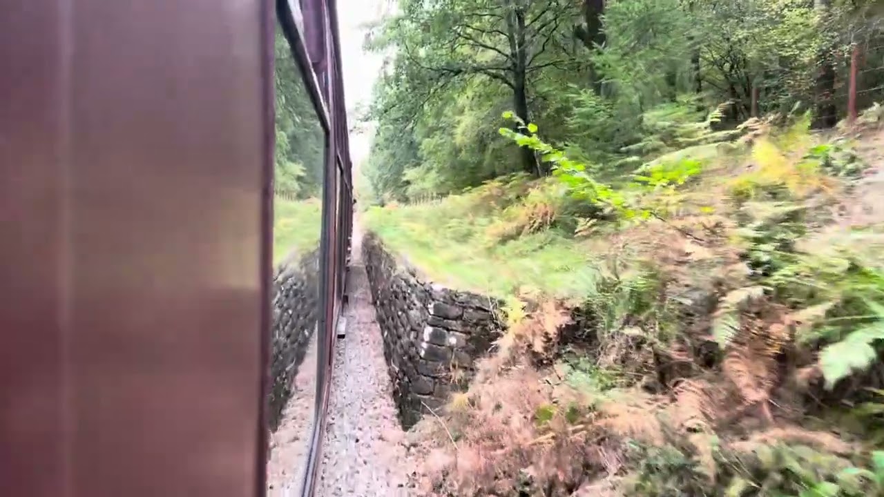 Riding from Whitecroft to Parkend behind Class 50 50028 ‘Rodney’