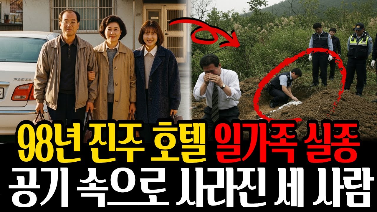 1998년 경상남도 진주시 호텔 일가족 실종사건! 싸늘해진 공기속 들려오는 메아리