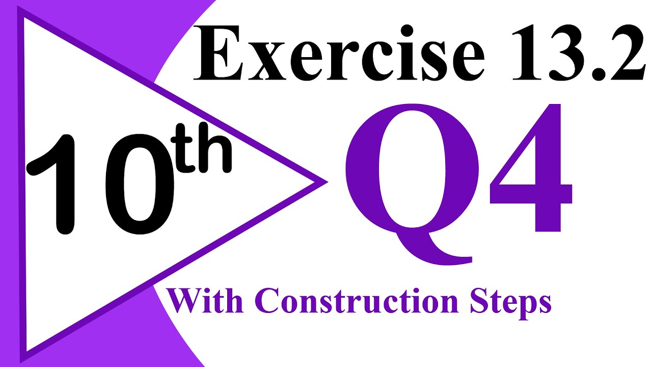 25-EXERCISE-13.2 Q4.Circumscribe a circle about an equilateral triangle ABC with each side of 4 cm.