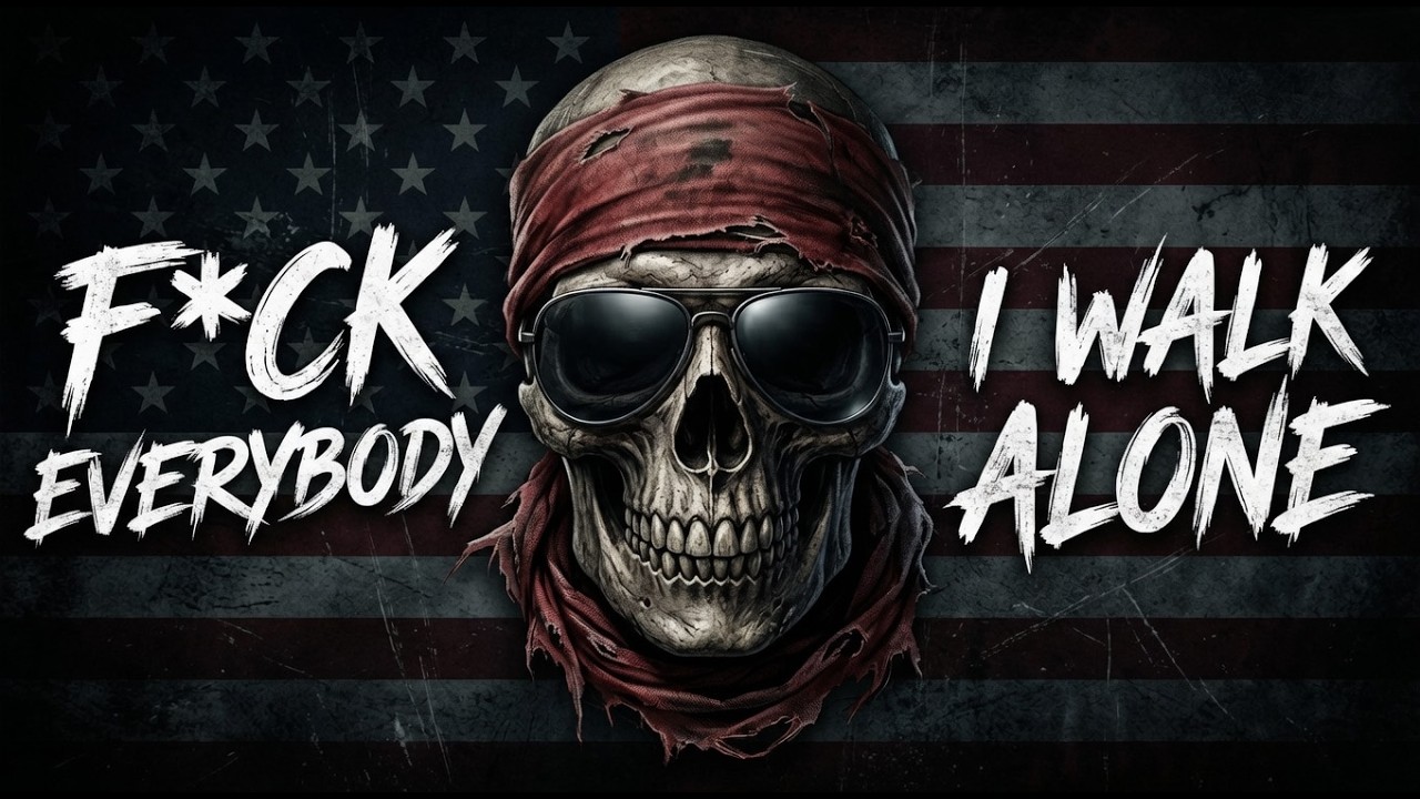 F*CK EVERYBODY, I WALK ALONE 🔥 Outlaw Country Rap