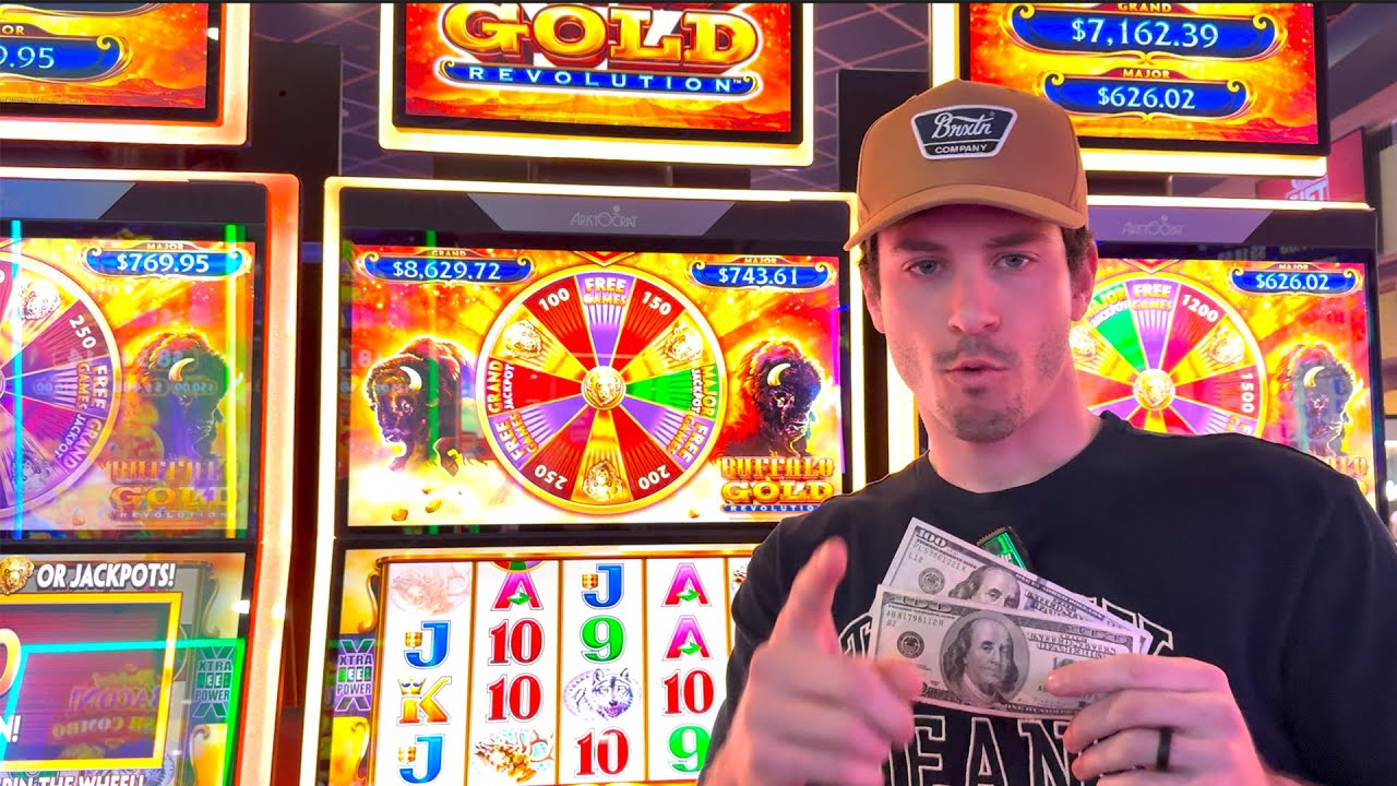 The Return Of The Buffalo Gold Revolution Slot Machine Series!