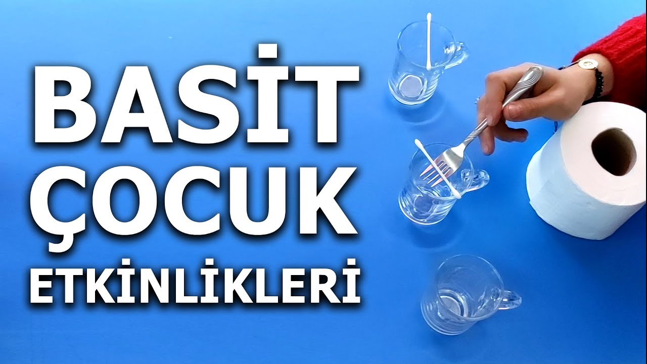 OKUL ÖNCESİ ÇOCUK ETKİNLİKLERİ - 13 Farklı Oyun - Evde Etkinlik Önerileri