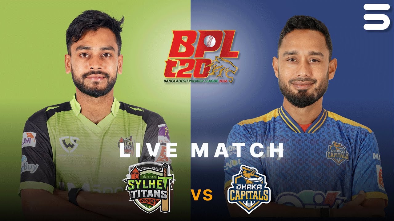 Live | Sylhet Titans vs Dhaka Capitals | Match 07 | Bangladesh Premier League | M3Z1K