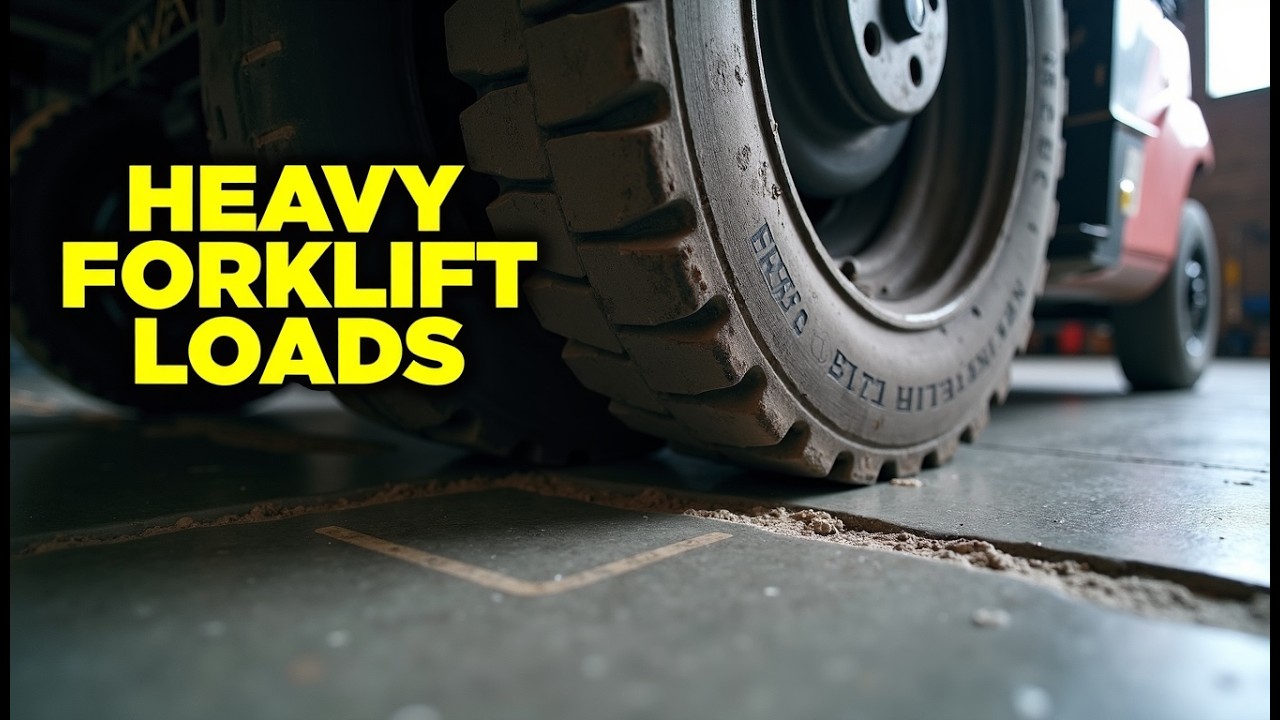 Warehouse Floor Design Explained: Supporting Heavy Forklift Loads Safely #forklift  #warehouse