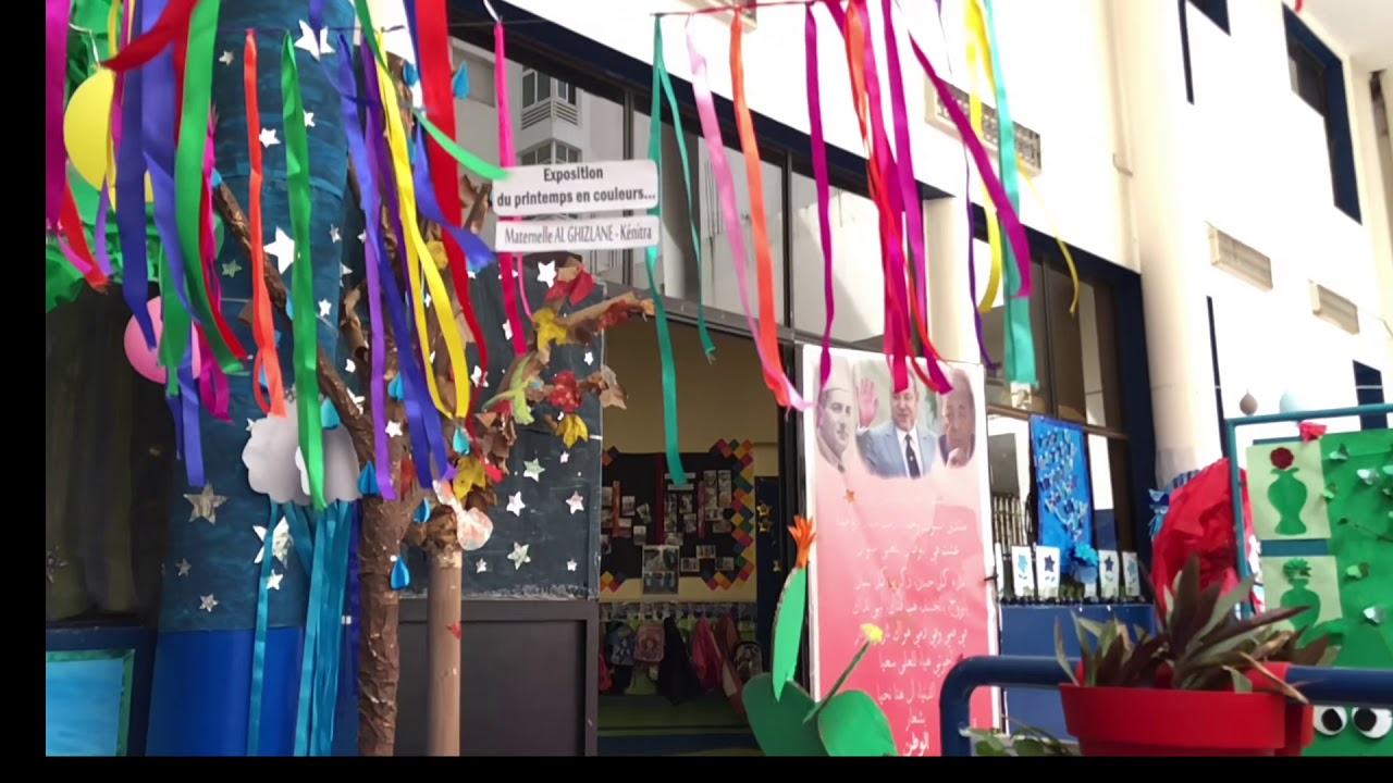 Fête du printemps Carnaval des couleurs à Al Ghizlane Kénitra😘👍