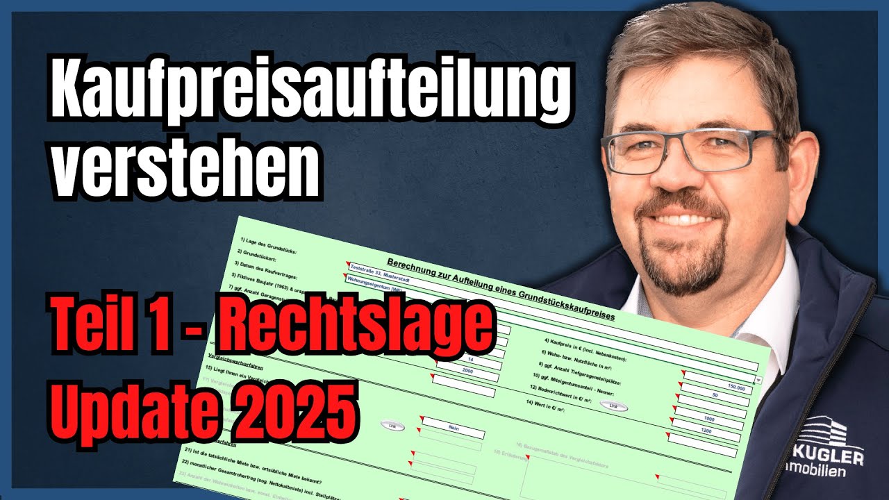 So berechnest du die PERFEKTE Kaufpreisaufteilung für Immobilien!