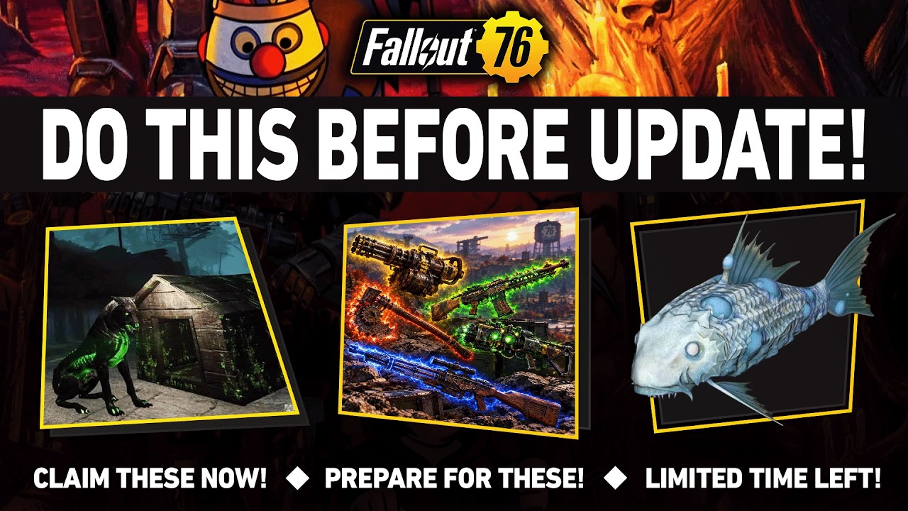 Сделайте ЭТО перед выходом нового обновления &laquo;Слэшер&raquo; в Fallout 76!