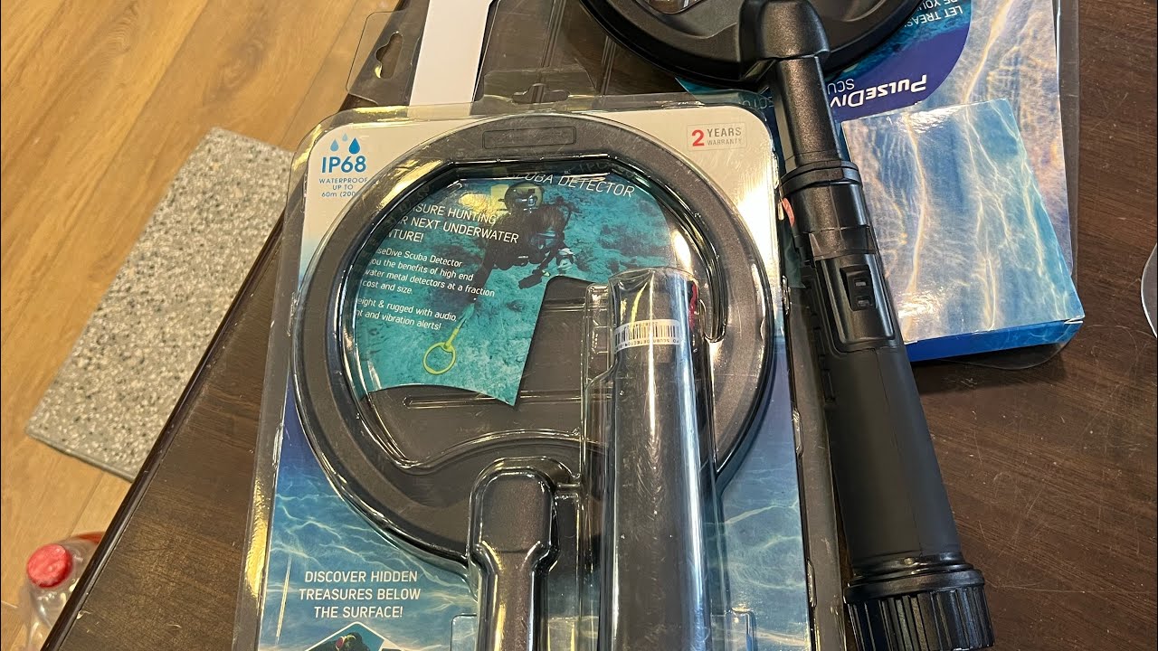 גלאי מתכות לצלילה pulse dive צלחת 8 אינטש