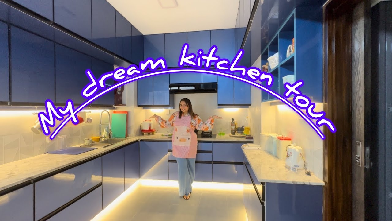 My Dream Kitchen Tour #2024 | Bangladeshi modern modular kitchen at #rupayancityuttara #bangladesh