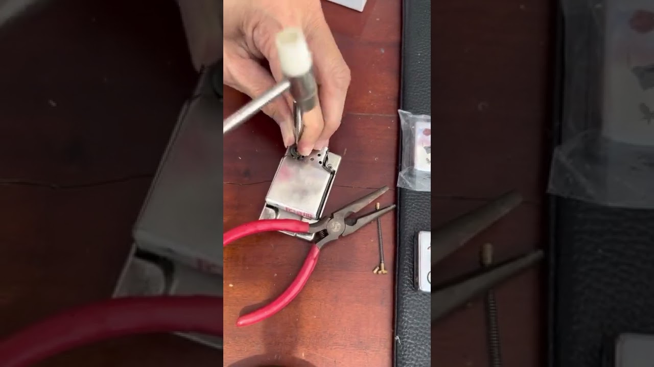 Cách thay bánh xe zippo dân chơi zip cần nên biếc