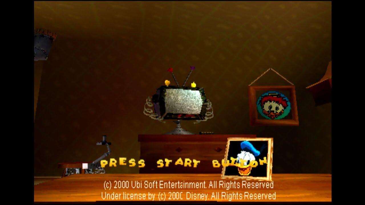 Donald Duck: Quack Attack Gameplay (Playstation)