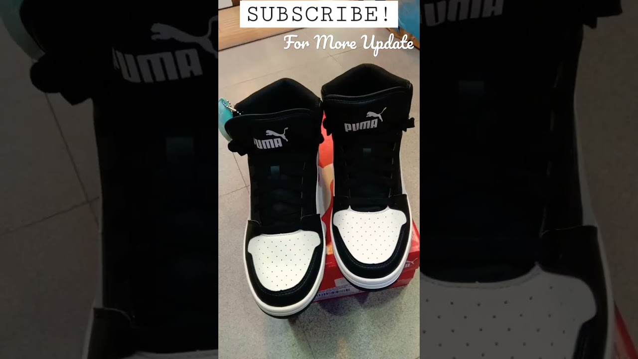 Puma 369573-01 Rebound Layup High Mens Sneaker🔥🔥 #stylewithdeewa #shorts