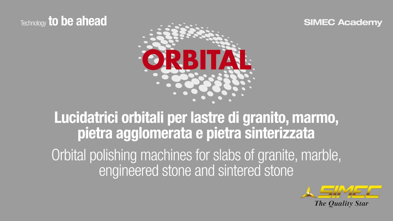 ORBITAL la lucidatura orbitale per la pietra