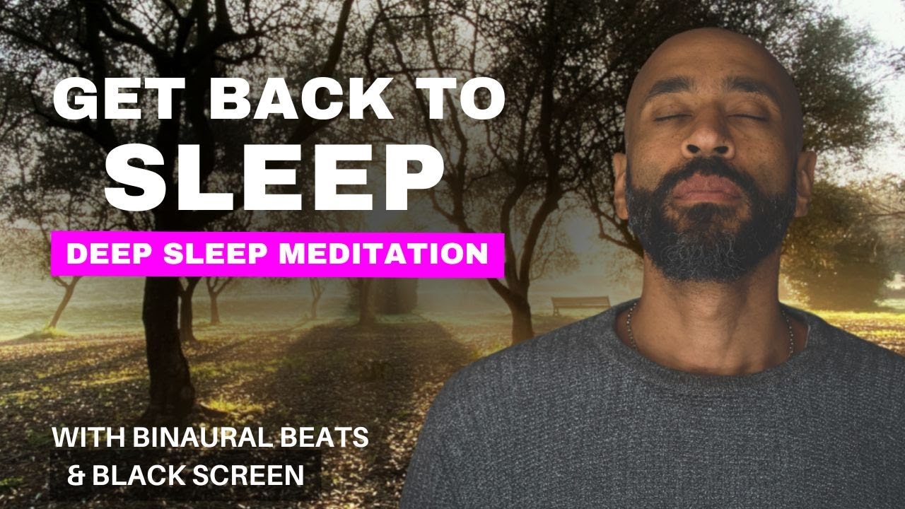 Meditation to get back to sleep when you've woken up | Deep Sleep Meditation