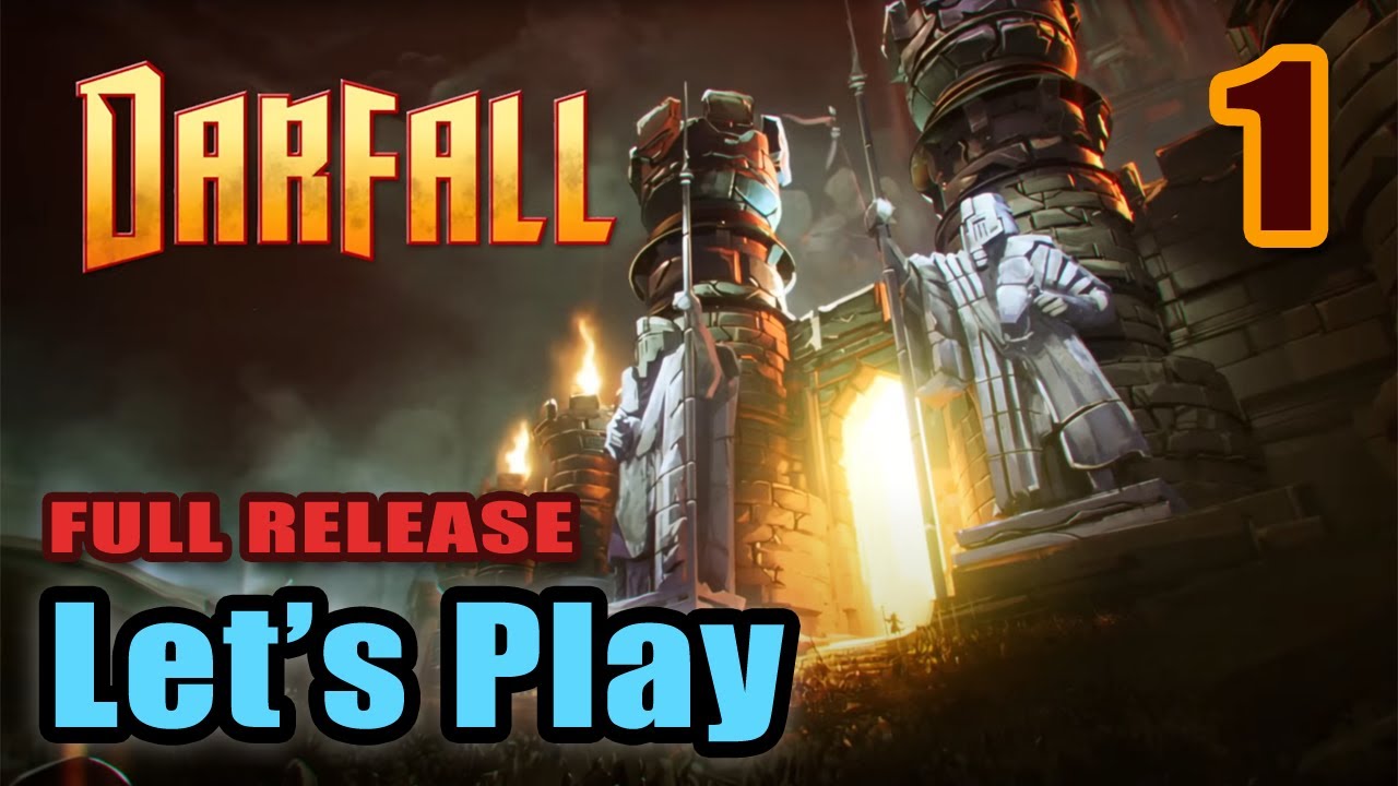 Darfall - Campaign Mode - Survival City Builder - Hero RPG - Full Gameplay (Release Version 1.0)