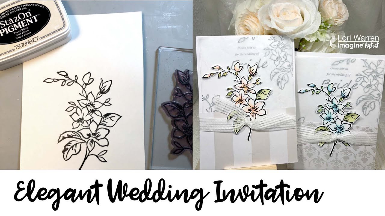 Create a Quick, Easy and Elegant Wedding Invitation