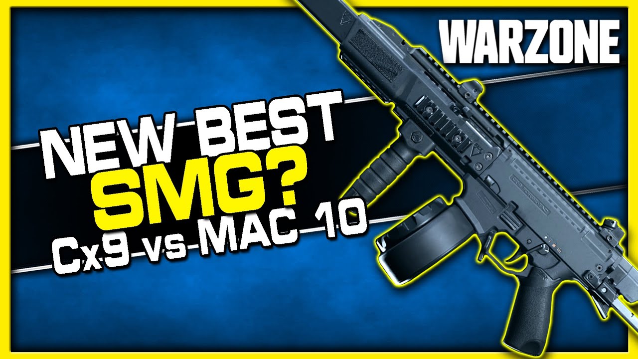 Cx9 is the BEST High Fire Rate SMG in Warzone? (Cx9 vs Mac 10)