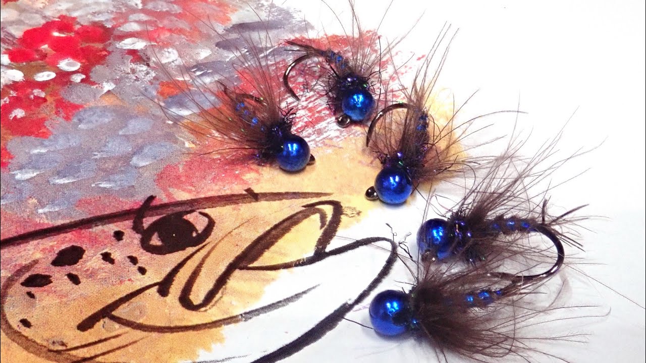 La blue bacchus jig (nymphe rivi&egrave;re)