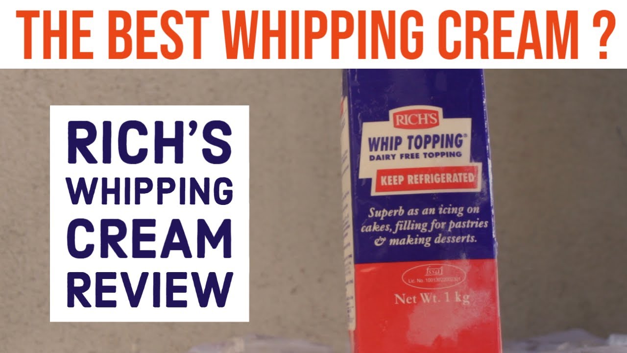 RICH'S Whip Topping Review  | Best Whipping Cream - Part 2