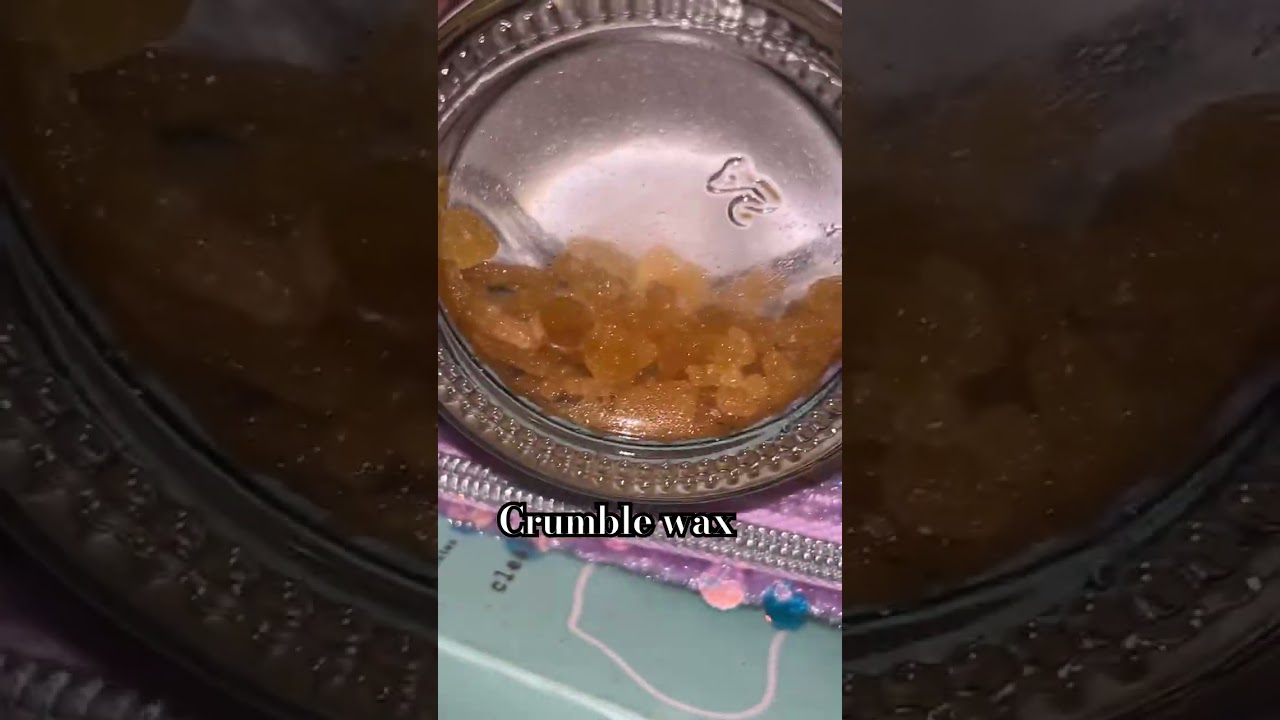 Crumble dab wax. Time to get high!! #420 #snoopdogg #viral #highlife #crumble #subscribe #wax