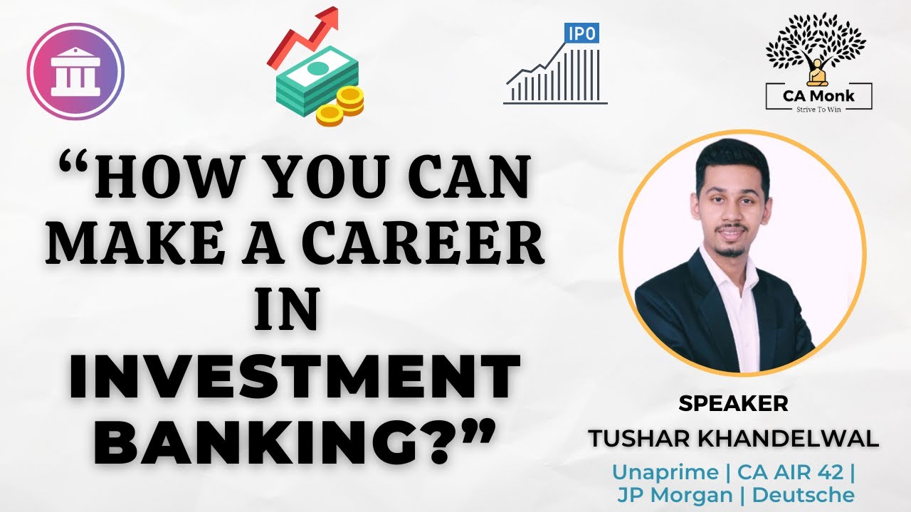 How Can CAs Enter into Investment Banking? 🤔 || How To Make Career In Investment Banking