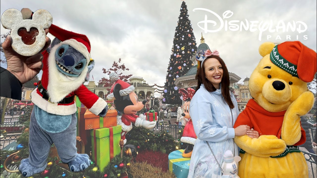 🎄 Disneyland Paris Christmas Season Start 2023- Charaktere, Deko, Snacks und Shows!