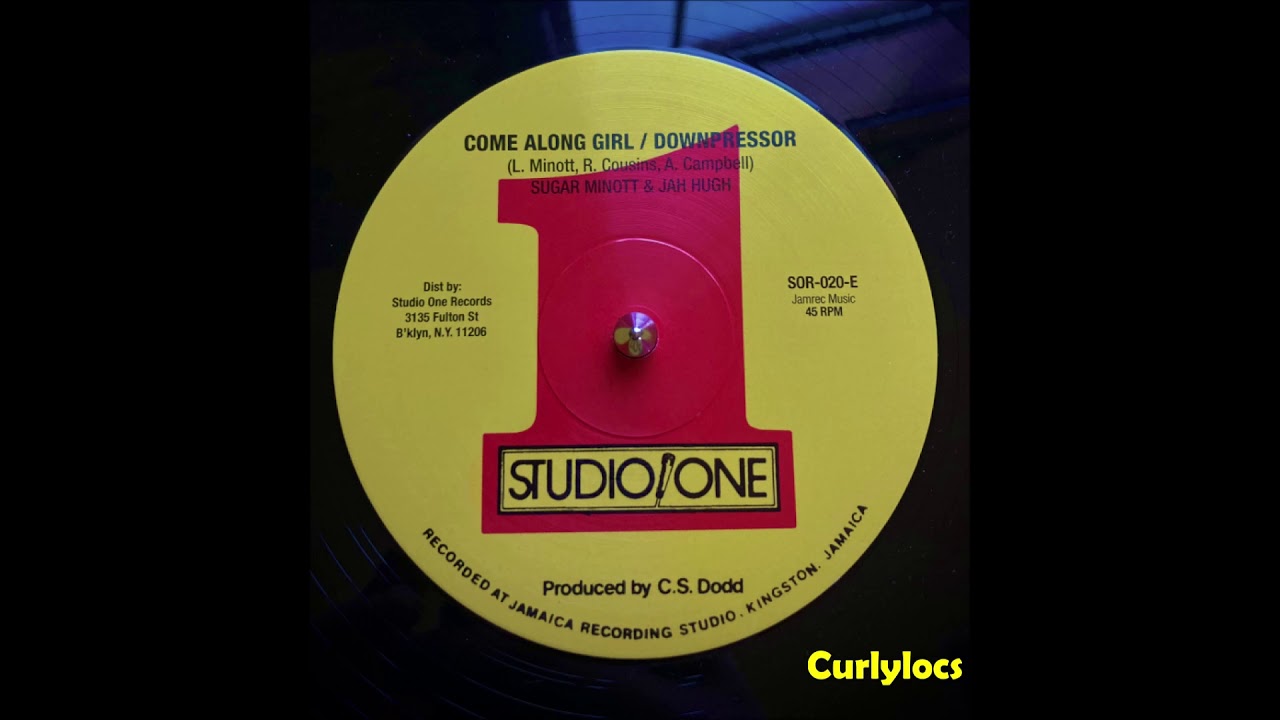 Sugar Minott & Jah Hugh - Come Along Girl / Downpressor (12