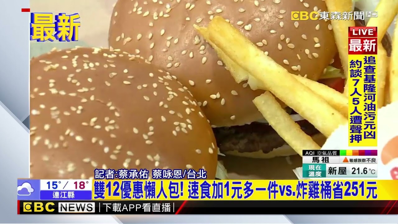 最新》歲末歡慶！ 雙12購物節加碼 各大餐飲推優惠搶客@newsebc
