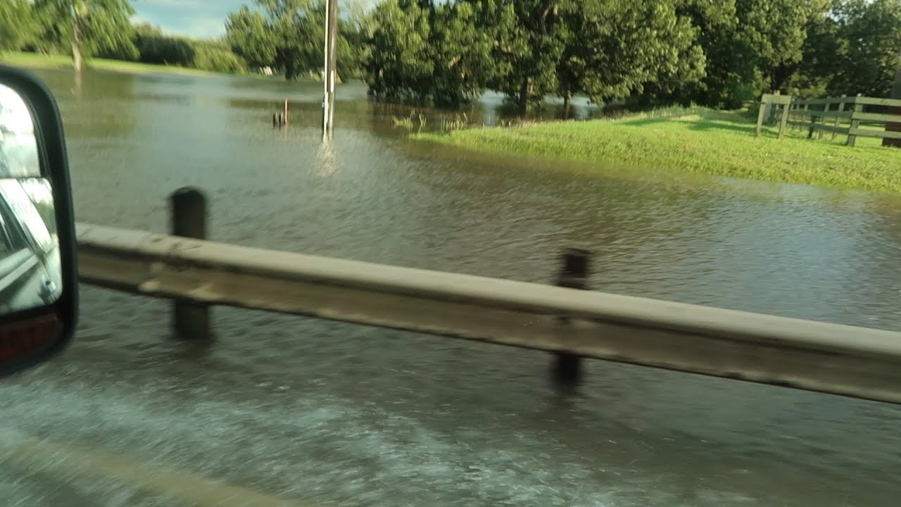 Exploring the Damage  and  Trying to Check on Our Home (Hurricane Harvey) | DITL 8.29.17