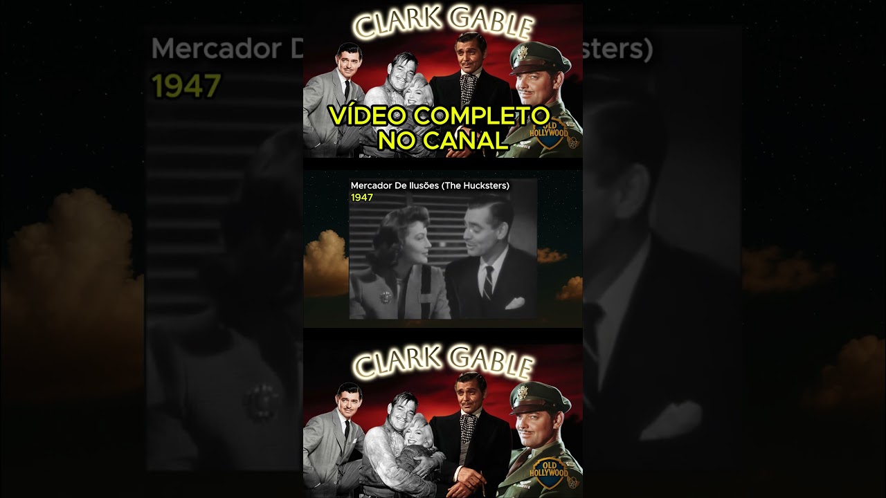 OLD HOLLYWOOD: Clark Gable — o Rei de Hollywood 