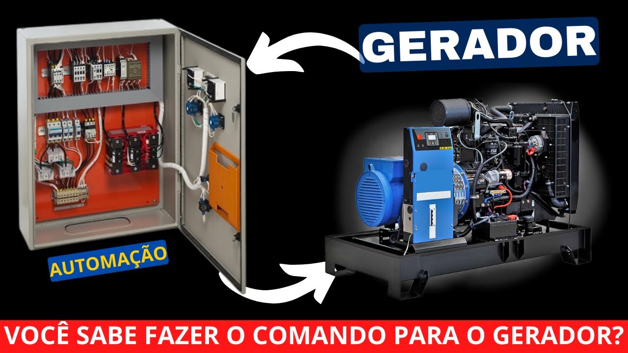 COMANDO PARA GERADOR - REDE - GERADOR