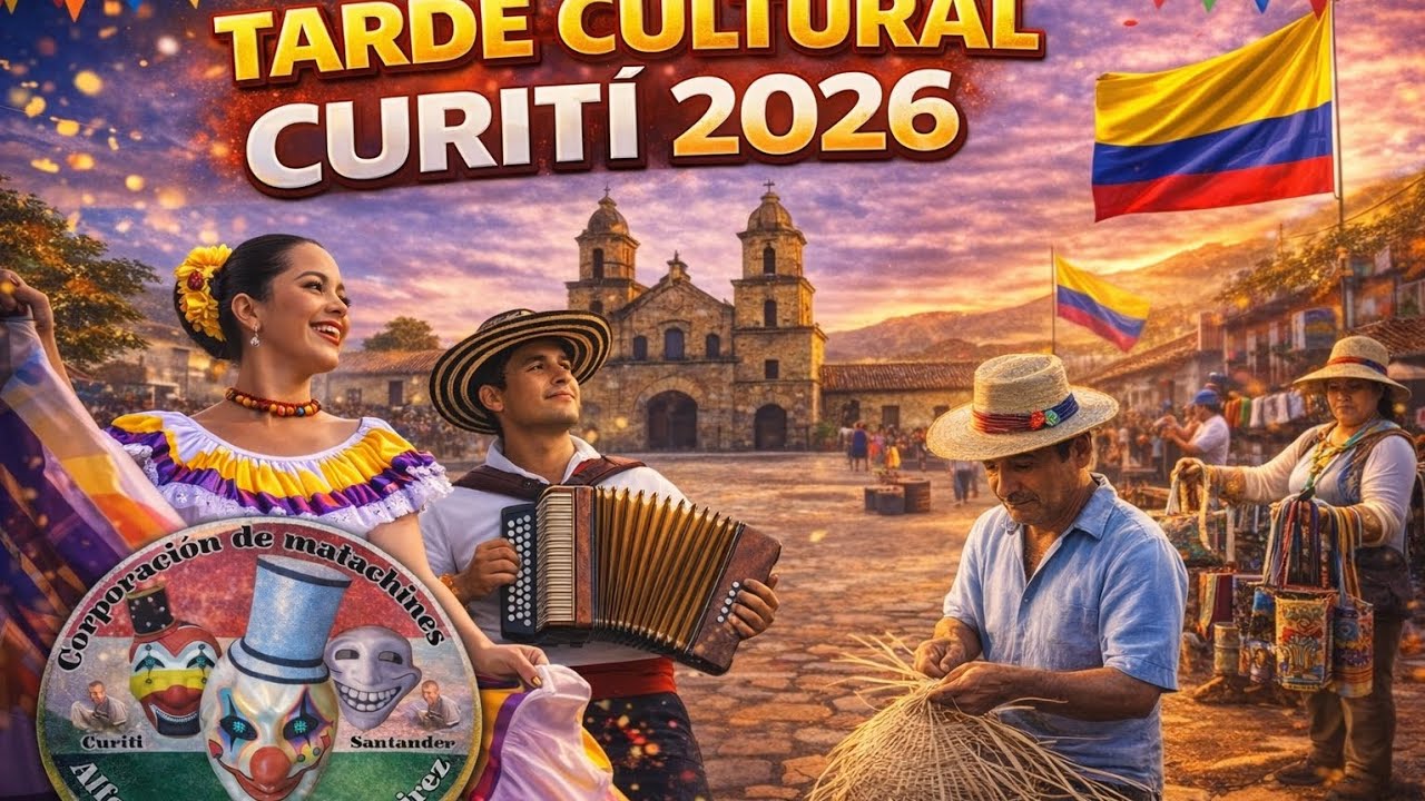 Tarde Cultural Curití Santander 2026 🇨🇴🎭 Tradición que Vive