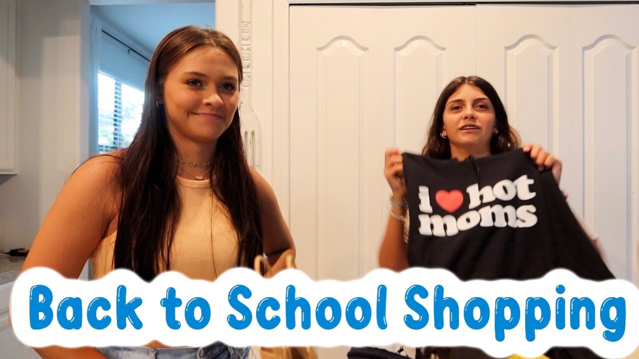 BACK TO SCHOOL CLOTHES SHOPPING & HAUL 2022! EMMA AND ELLIE