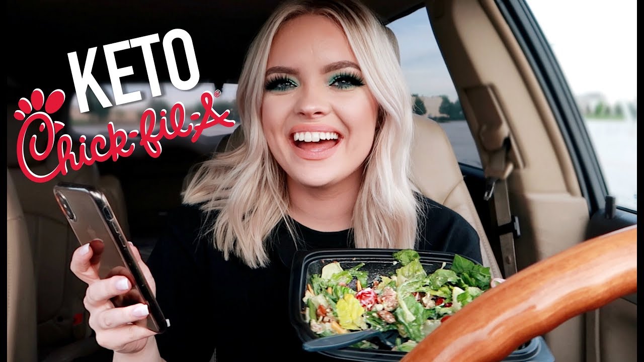 KETO Q&A MUKBANG AT CHICK-FIL-A!