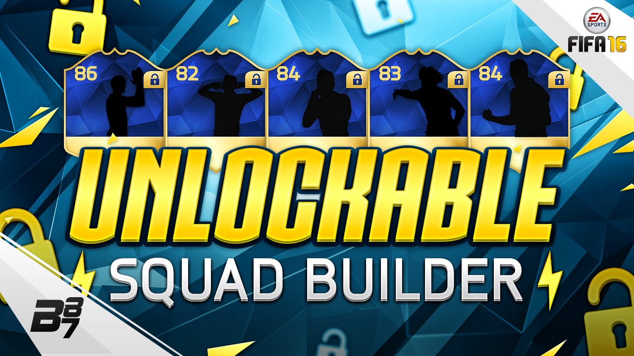UNLOCKABLE TOTS SQUAD BUILDER! | FIFA 16 TEAM OF THE SEASON