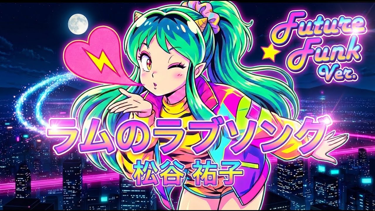 【うる星やつらOP】ラムのラブソング - Future Funk Ver. 【 松谷祐子】