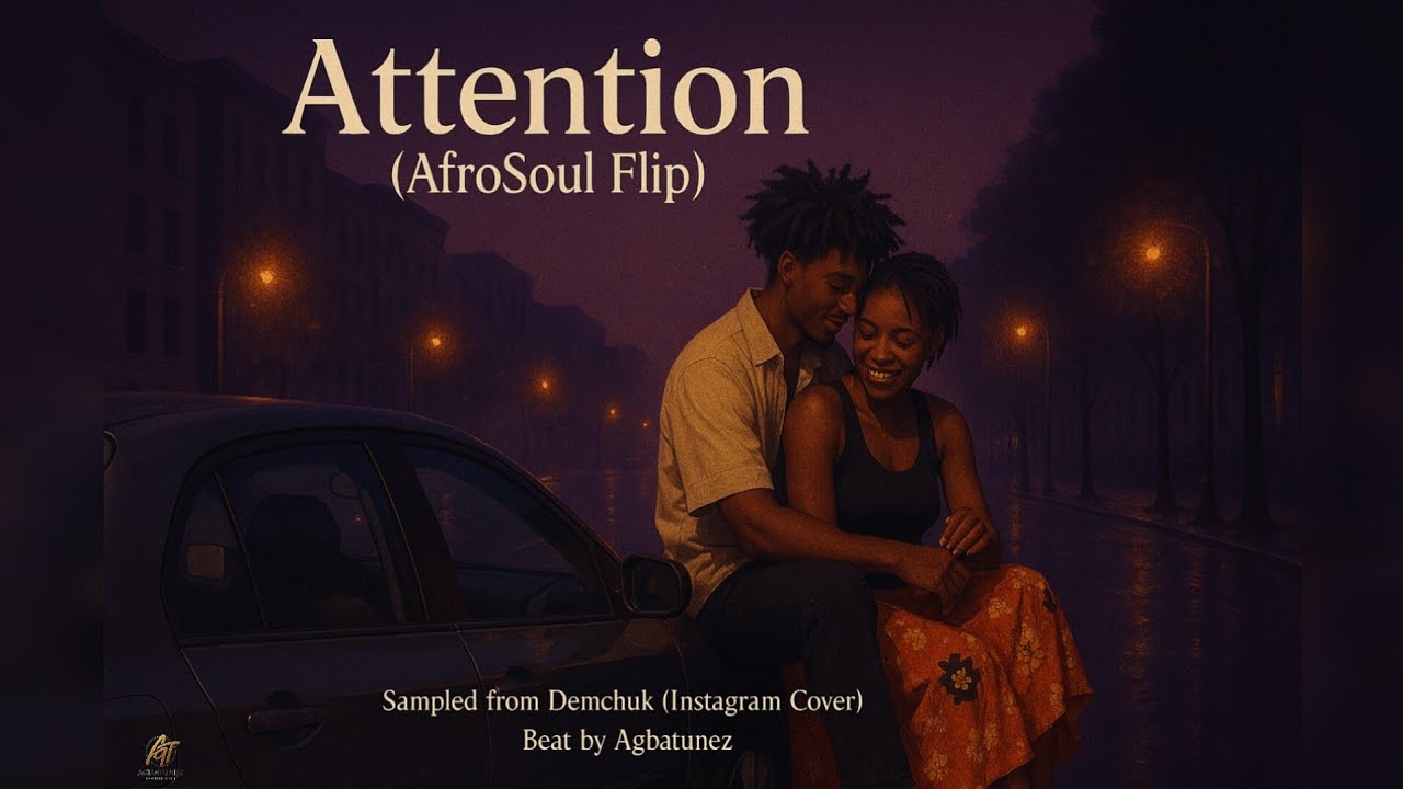 Charlie Puth – Attention (AfroSoul Flip) | Emotional Afrobeat Type Beat 2025