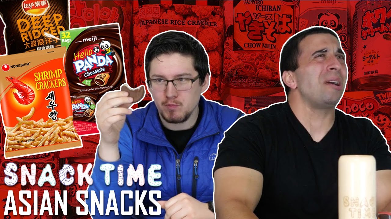 Trying Asian Snacks! - SNACKTIME