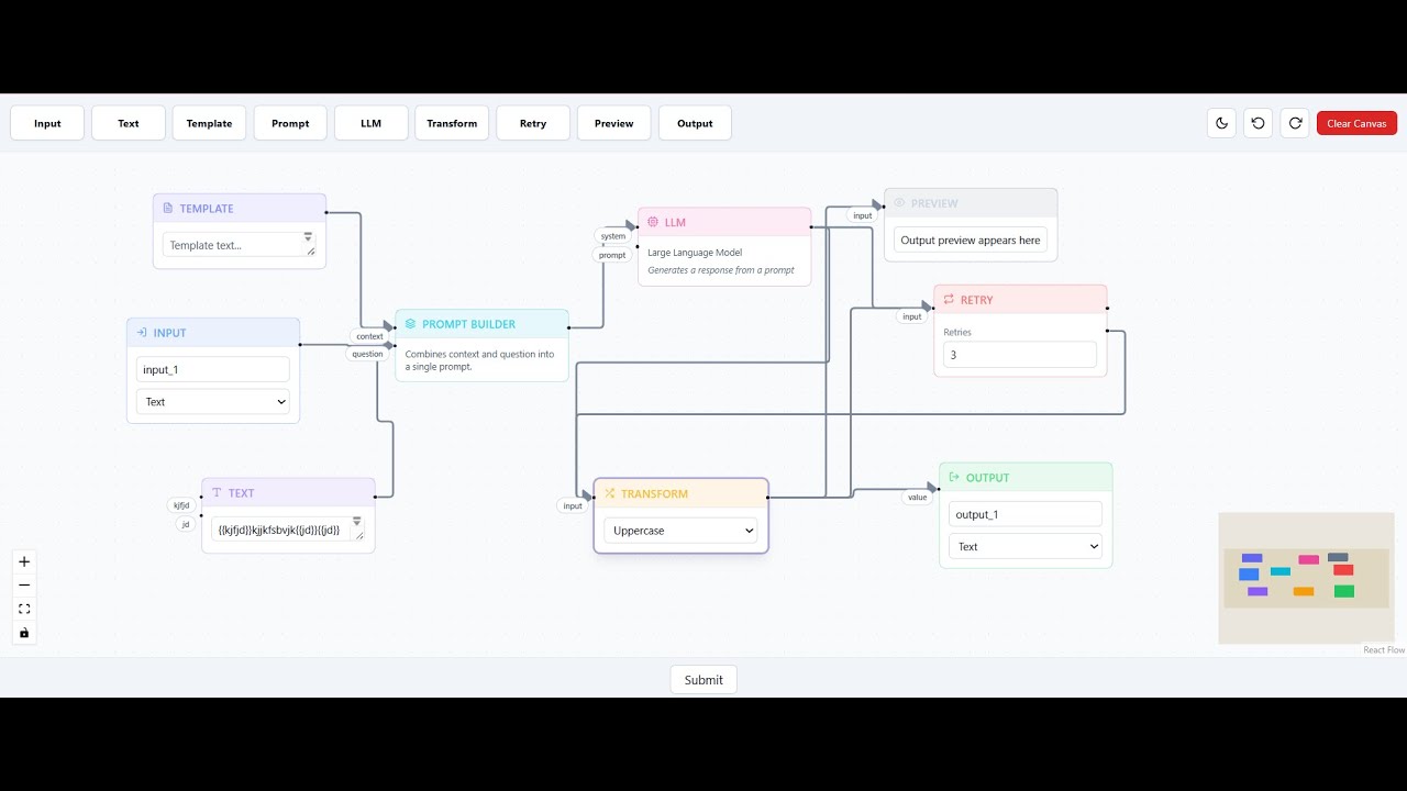 VectorShift Frontend Technical Assessment – Walkthrough